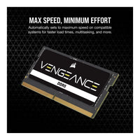 Corsair Vengeance 24GB DDR5-5600 SO-DIMM Laptop Memory CL48 Intel Compatible - Image 2