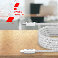 CANYON cable OnWire 60MG C-C 60W Magnet Braided 1m White - Image 3