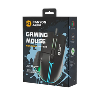 CANYON mouse Fortnax GM-636 RGB 9buttons Wired Black - Image 3