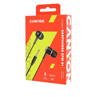 CANYON headphones EPM-01 Mic 1.2m Black - Image 4