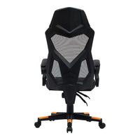 CANYON gaming chair Flow MCH01 Mesh Black Orange - Image 4