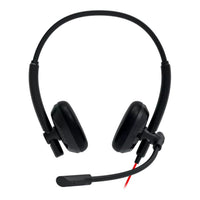 CANYON PC headset HS-07 PC Mic 3.5/USB Flat 2.8m Black - Image 5