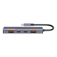 CANYON hub DS-18 5in1 USB-C Grey - Image 5
