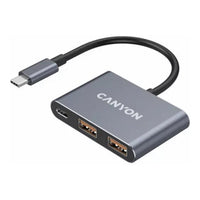 CANYON hub DS-3 3in1 USB-C Dark Grey - Image 5