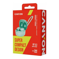 CANYON headset OnGo 4 mini TWS Green - Image 4