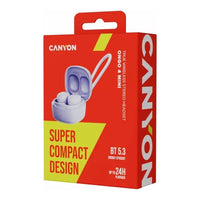 CANYON headset OnGo 4 mini TWS Purple - Image 4