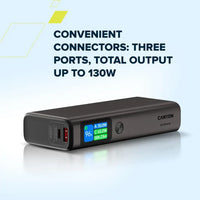 CANYON power bank OnPower 230 TFT 20000 mAh PD130W Dark Grey - Image 3