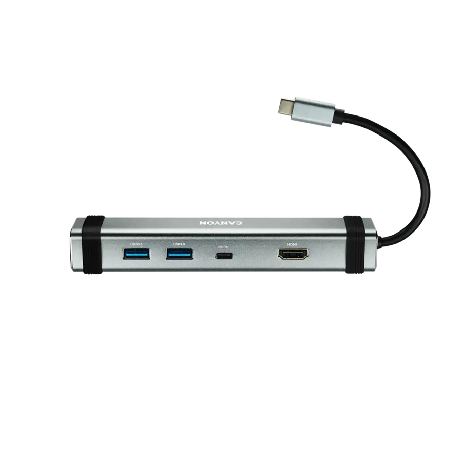 CANYON hub DS-3 4in1 USB-C Space Grey