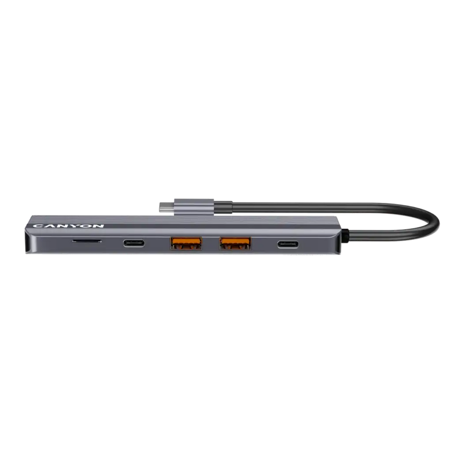 CANYON hub DS-17 6in1 4k USB-C Grey