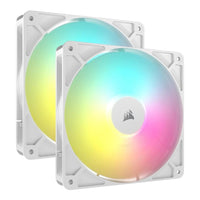Corsair RS140 ARGB 140mm PWM Case Fan White Dual Pack - Image 4