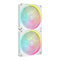 Corsair iCUE LINK LX140 RGB 140mm PWM Case Fan White Dual Pack - Image 4