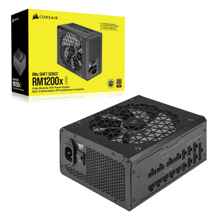 Corsair RM1200x SHIFT 1200W 80 PLUS Gold Fully Modular ATX PSU