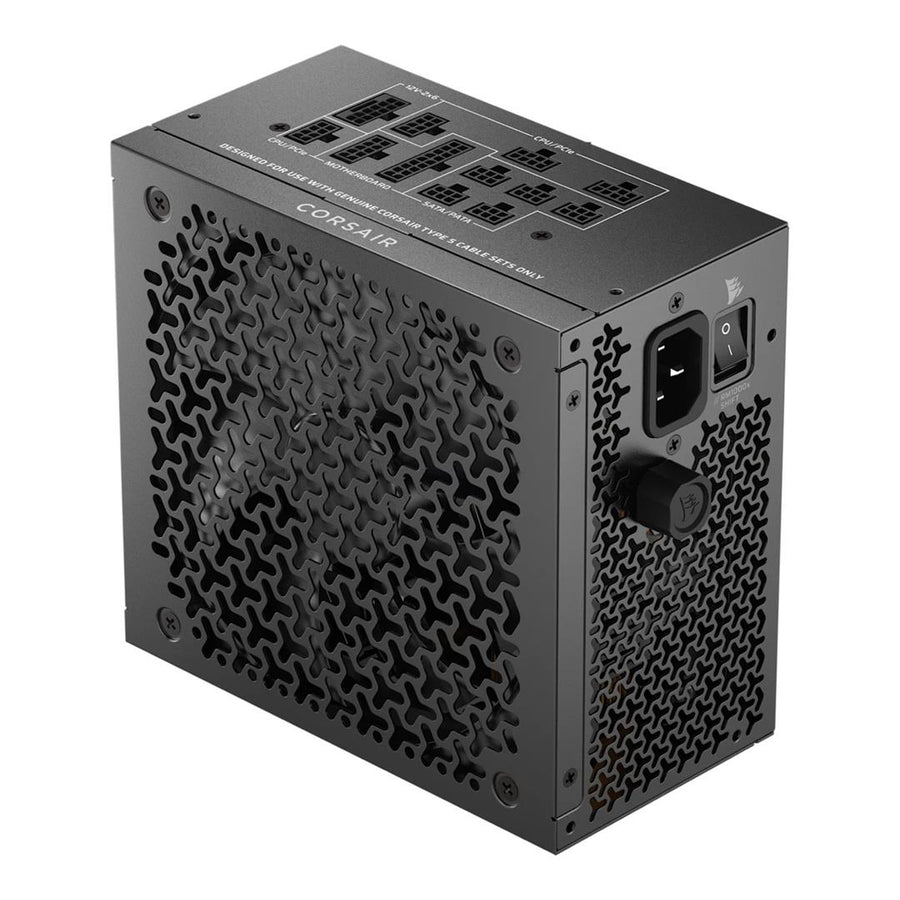 Corsair RM Series™ RM1000x Shift — 1000 Watt 80 PLUS Gold Fully Modular ATX PSU; ATX 3.1; PCI-E 5.1; 10yr Warranty