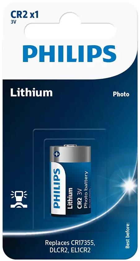 Philips CR2 3V Lithium Battery