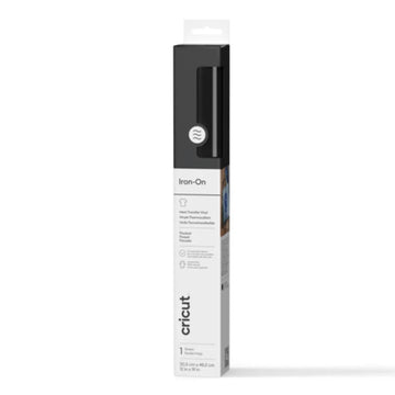 Cricut Flocked Iron-On 30.5 cm x 48.3 cm Black - 2011788