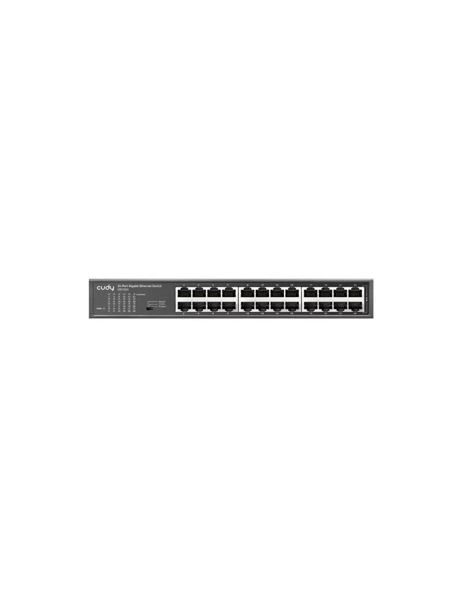 Cudy 24 Port Gigabit Unmanaged Desktop Switch | GS1024