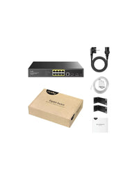 Cudy 8 Port Gigabit PoE 130W 2SFP Switch | GS2008PS2 - Image 4