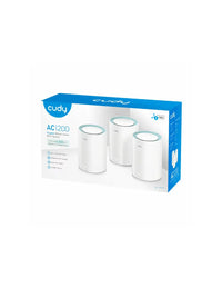 Cudy Dual Band 1200Mbps WiFi 5 Gigabit Mesh 3 Pack | M1300 (3-Pack) - Image 2