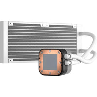 Corsair iCUE H100i ELITE CAPELLIX 240mm AIO CPU Liquid Cooler with ARGB (White) - Image 3