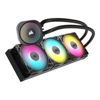 Corsair Nautilus 360 RS ARGB 360mm AIO Liquid CPU Cooler Triple 120mm Fans Black - Image 3
