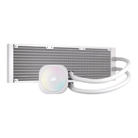 Corsair Nautilus 360 RS ARGB 360mm AIO Liquid CPU Cooler Triple 120mm Fans White - Image 2