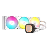 Corsair Nautilus 360 RS ARGB 360mm AIO Liquid CPU Cooler Triple 120mm Fans White - Image 4