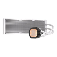 Corsair Nautilus 360 RS ARGB 360mm AIO Liquid CPU Cooler Triple 120mm Fans White - Image 5