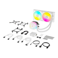 Corsair iCUE LINK TITAN 240 RX RGB AIO 240mm Liquid CPU Cooler White - Image 4