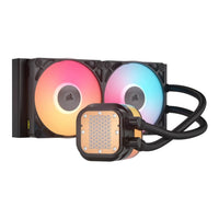 Corsair iCUE LINK TITAN 240 RX LCD 240mm AIO Liquid CPU Cooler Dual 120mm Fans Black - Image 3