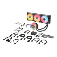 Corsair iCUE LINK TITAN 360 RX LCD 360mm AIO Liquid CPU Cooler 3x 120mm Fans LCD Display (Black) - Image 5