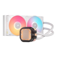 Corsair iCUE LINK TITAN 240 RX LCD 240mm AIO Liquid CPU Cooler 2x 120mm Fans LCD Display (White) - Image 2