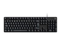 Logitech G413 SE Tactile Mechanical Gaming Keyboard White LED USB Wired Black