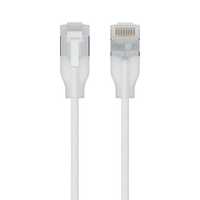 Ubiquiti UniFi UACC-Cable-Patch-EL-C6A-8M-W Premium Patch Cable Ultra-thin braided, designed and optimized