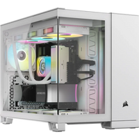 Corsair 2500X Midi-Tower ATX PC Case White Tempered Glass