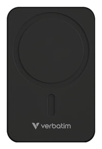 Verbatim Charge 'n' Go Essentials Power Bank Magnetic Wireless 20000mAh Black