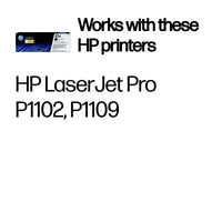 HP 85A Black Original LaserJet Toner Cartridge 1 600 pgs - Image 2