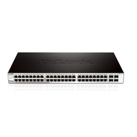 D-Link 48-Port 10/100/1000Mbps with 4 Combo SFP Smart Switch.