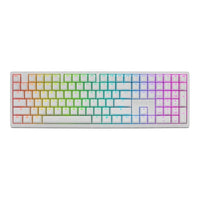 Ducky Zero 6108 100% Wireless Mechanical Keyboard RGB USB 2.4GHz Bluetooth White Cherry MX2A Brown - Image 5