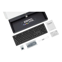 Ducky Zero 6108 100% Wireless Mechanical Keyboard RGB USB 2.4GHz Bluetooth White Cherry MX2A Speed Silver - Image 4