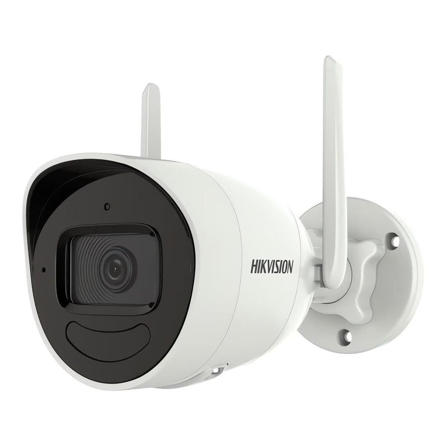 Hikvision 4MP Wireless Outdoor Audio Fixed Bullet Network Camera, BUilt-in Two Way Audio, IP66, IR up to 30m