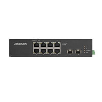 Hikvision 8 Port Gigabit Unmanaged Harsh PoE Switch