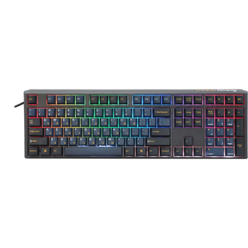 Ducky One 3 Pro Nazca Line Cherry MX2A Blue Clicky Mechanical Wired Gaming Keyboard - Black