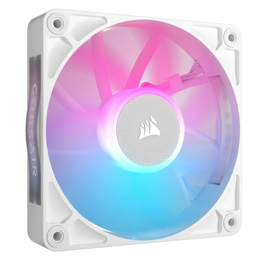 Corsair iCUE LINK RX120 RGB 120mm PWM Case Fan White Single Pack