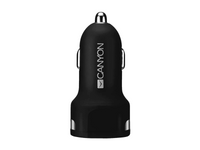 CANYON car charger C-04 2.4A/2USB-A Black