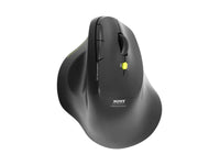 Port Ergo Soft Black 5 Button Wireless Bluetooth Mouse