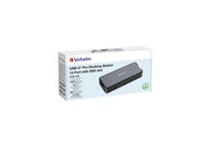 VERBATIM USB-C Pro Docking Station 15 Port with SSD slot CDS-15S
