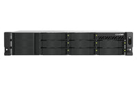 QNAP 8-bay short depth rackmount NAS, Intel Atom C5125 8C 2.8GHz, 8GB RAM, 2 x 2.5GbE