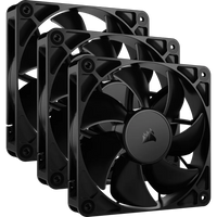 Corsair RS120 120mm PWM Case Fan Black Triple Pack