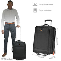 Everki Titan 18.4" Laptop Trolley Case Black - Image 4