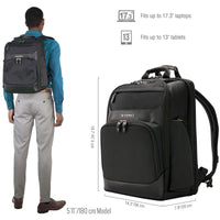 Everki Onyx 17.3-inch Laptop Backpack Black - Image 4
